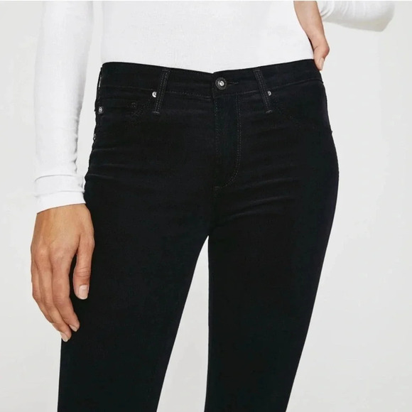 AG Adriano Goldschmied The Super Skinny Velvet Stretch Corduroy Legging Jeans - Picture 3 of 8